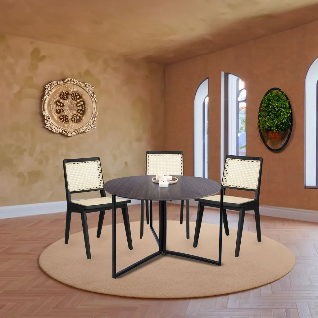 43" Folding Table Multi-Use in Chocolate