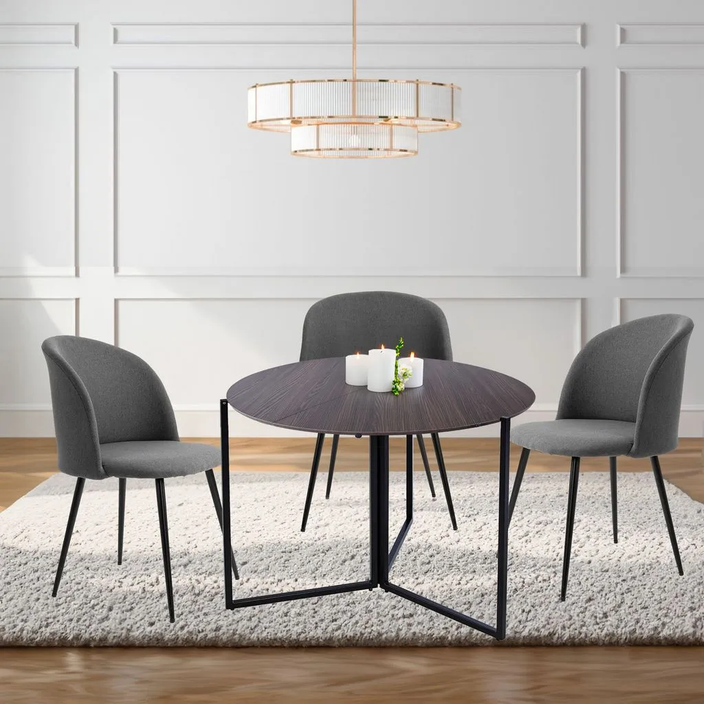 43" Folding Table Multi-Use in Chocolate