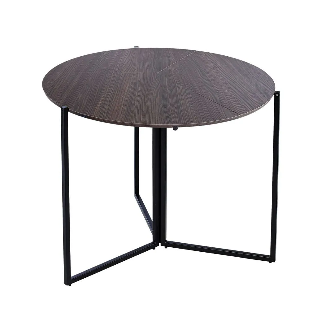 43" Folding Table Multi-Use in Chocolate