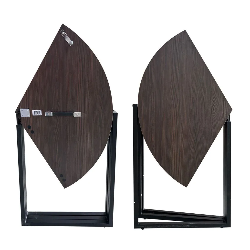 43" Folding Table Multi-Use in Chocolate