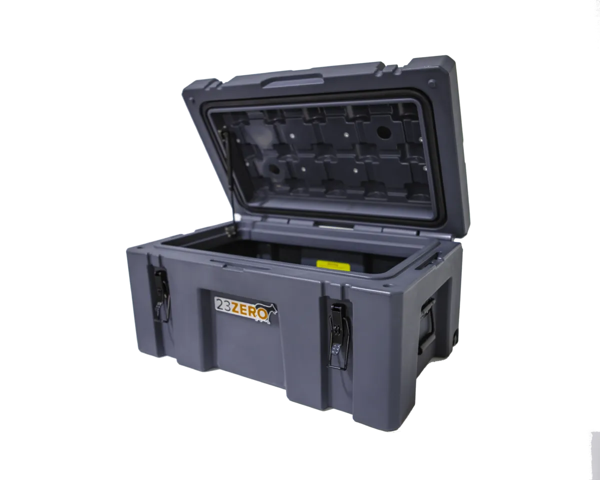 70L Overland Gear Box Gray