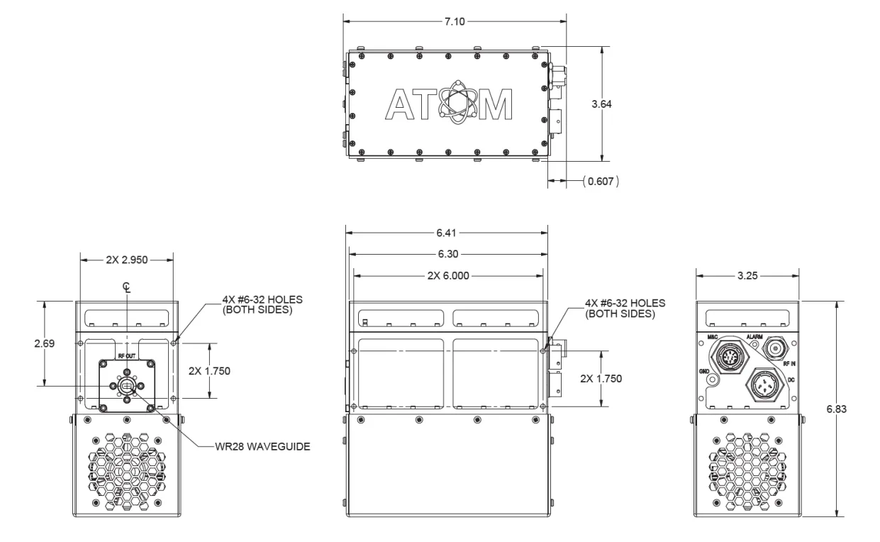 ATOM 25W Ka-Band BUC