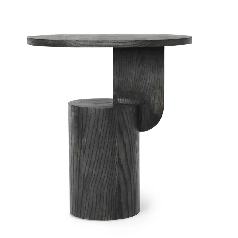 Bauhaus Side Table Black Ash