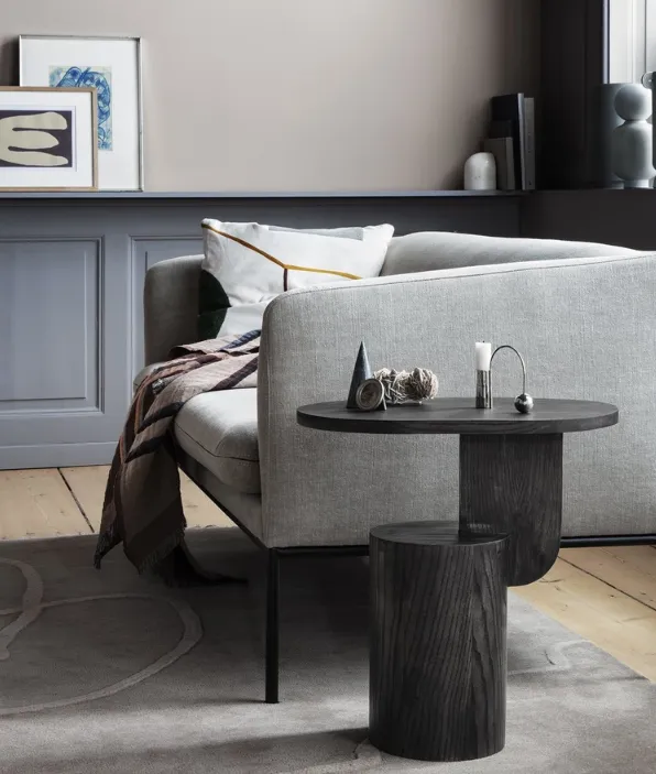 Bauhaus Side Table Black Ash