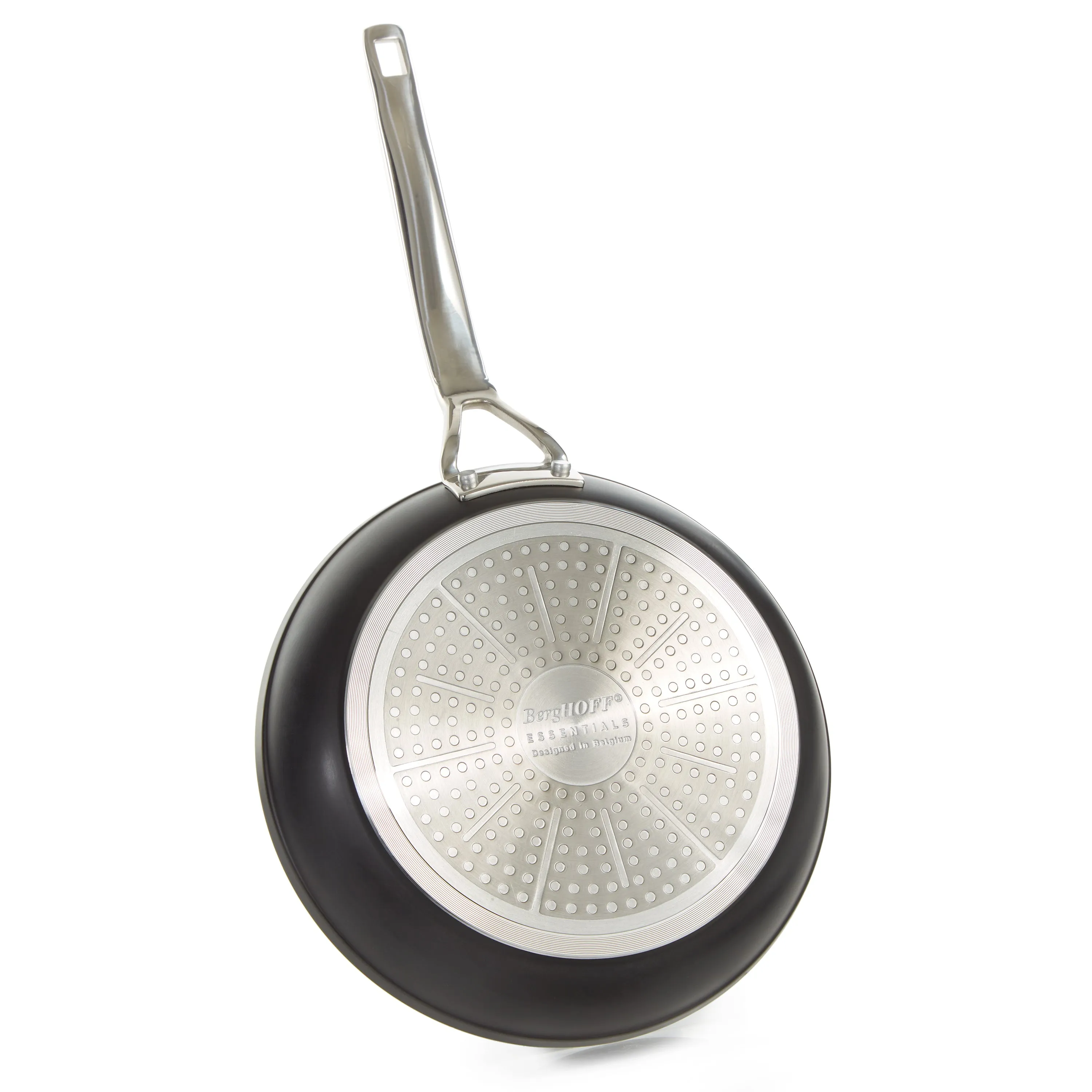 BergHOFF Essentials Nonstick Hard Anodized Fry Pan 8", Black