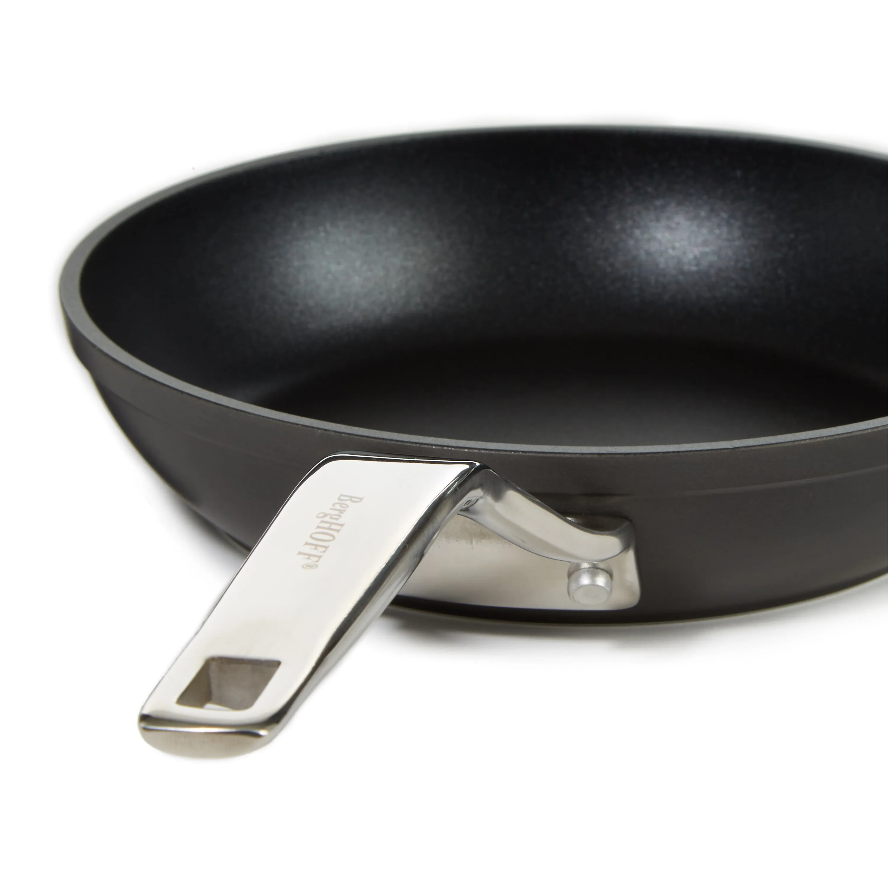 BergHOFF Essentials Nonstick Hard Anodized Fry Pan 8", Black