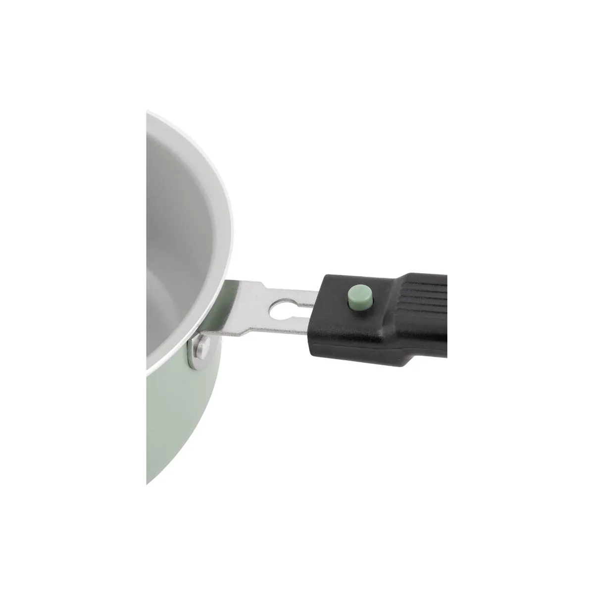 Bo-Camp Sauce Pan Sprint Removable Handle Green Dia 16cm
