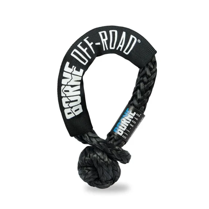 Borne Off-Road Soft Shackle 1/2" - Black | Universal