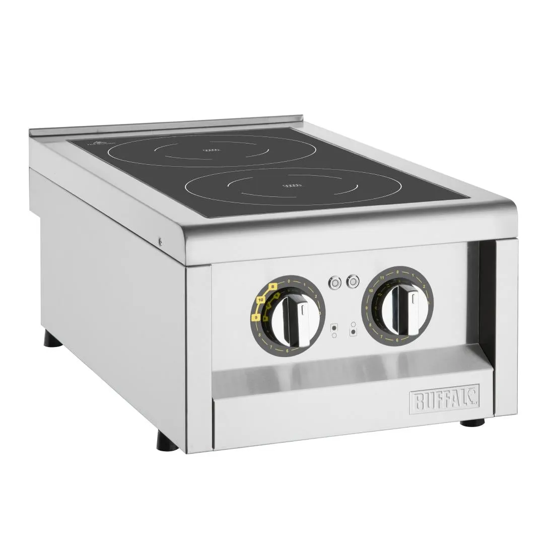 Buffalo 600 Series Double Zone Induction Hob 3kW - FU218