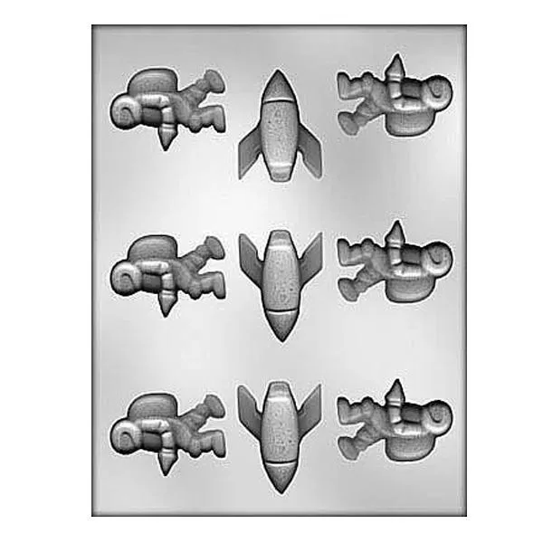 Chocolate moulds Space