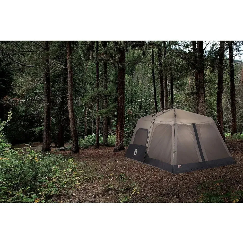 Coleman 8-Person Tent | Instant Family Tent Freight Free Nature Hike Camping Travel Waterproof Tents Shelters Hiking Sports