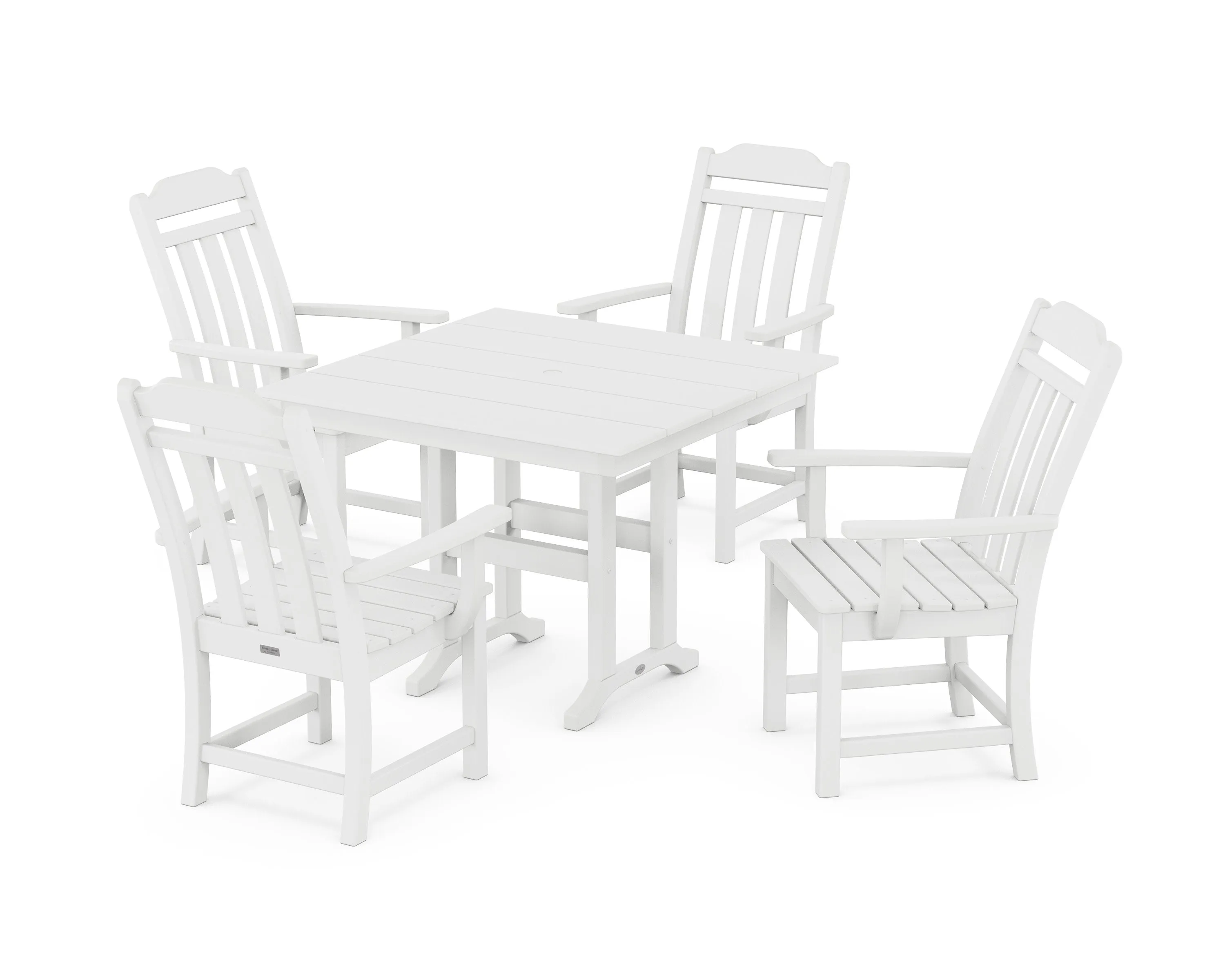 Cottage 5-Piece Farmhouse Dining Set