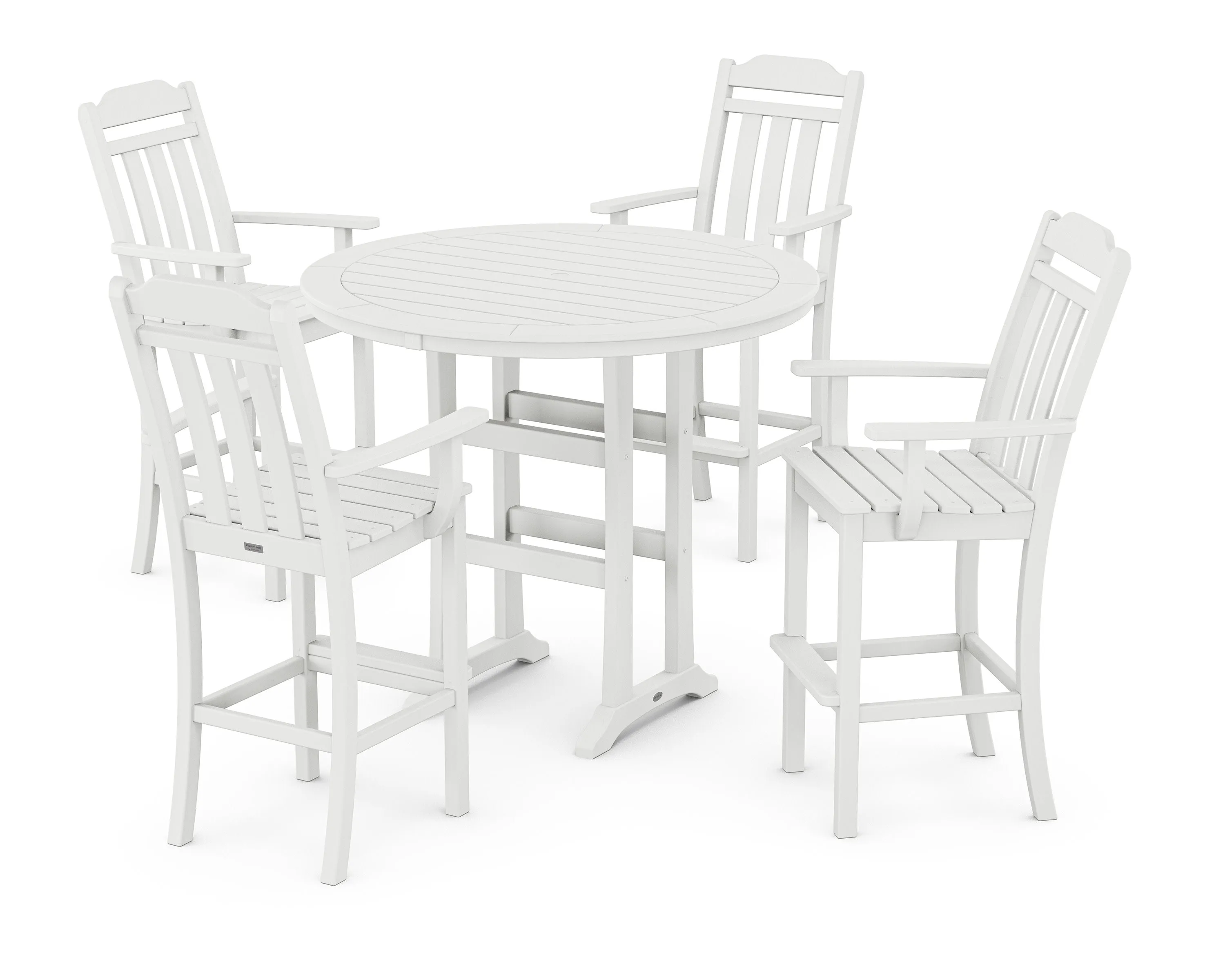 Cottage 5-Piece Round Bar Set