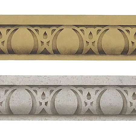 Easy Egg & Dart Furniture Stencil