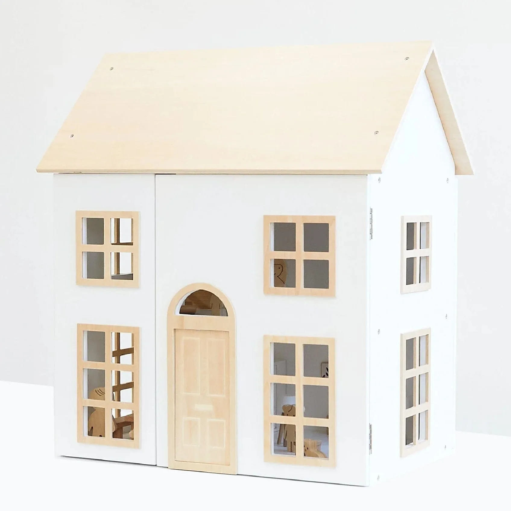 ELSA Doll House with Furniture & Doll Family Set