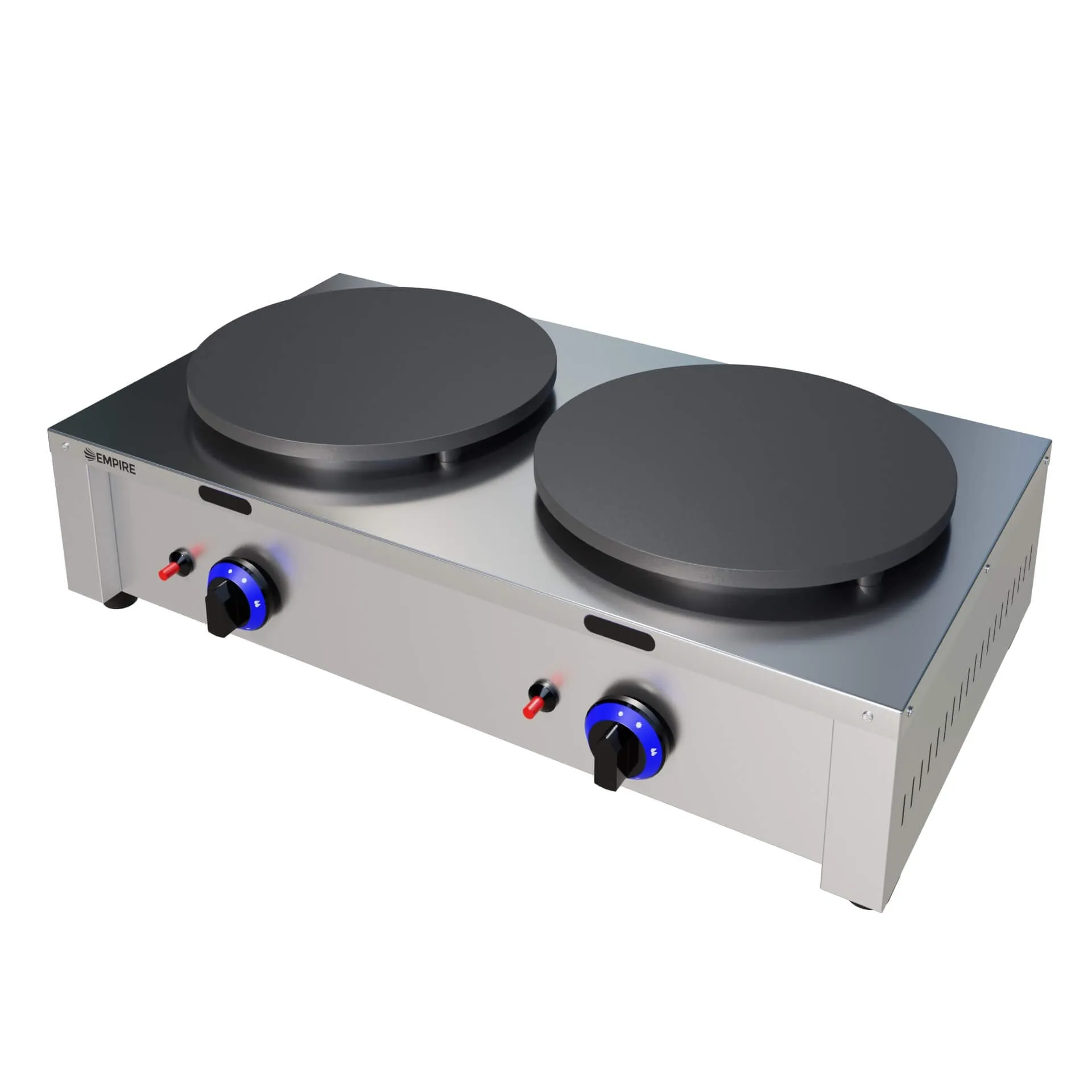 Empire Twin Plate Gas Crepe Maker 400mm x 2 - EMP-BJL-2G-D-OZ