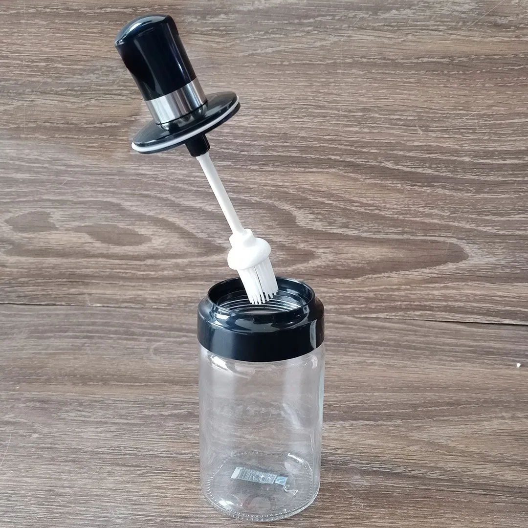 Glass Seasoning Brush, Spoon Bottle