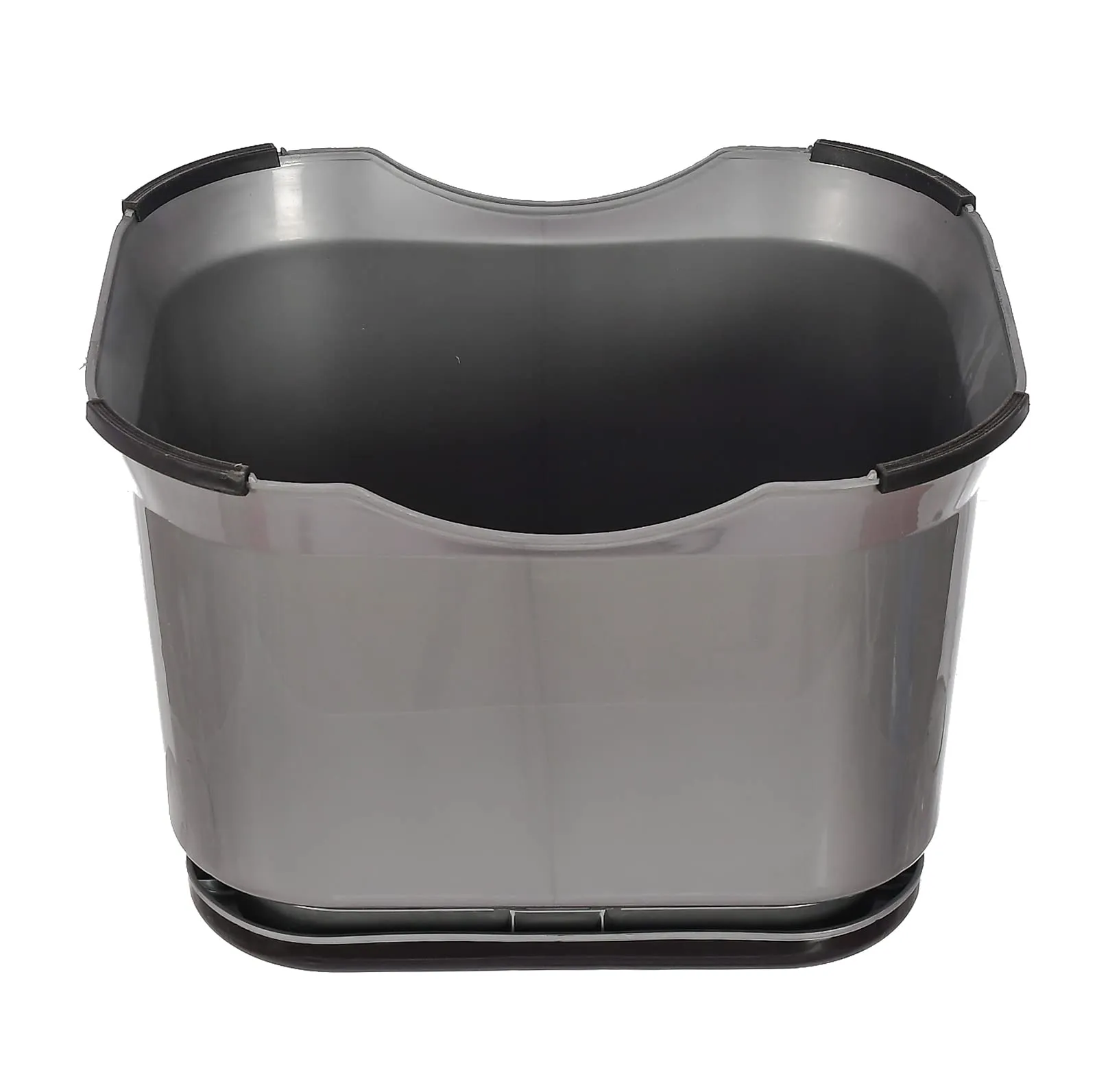 Heart Home Ultra 10 Anti-Slip Plastic Stool for Bathroom, Kitchen, Bedroom, Toy Room and Living Room (Grey)-46HH0146, Standard