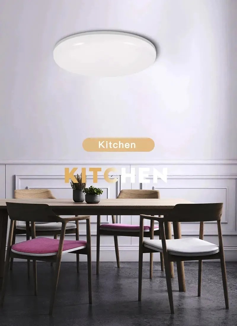 Housing Led Ceiling Lamp Home Ultra Bright for Living Room Dimmable LED Panel Lamp for Bedroom Kitchen Corridor Ceil Lighting
