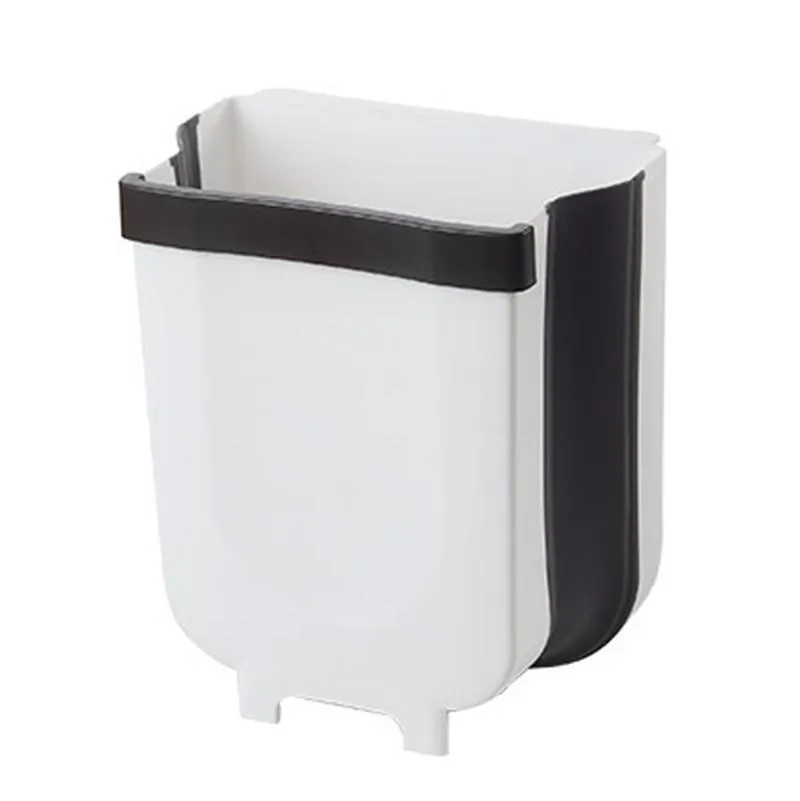 Kitchen Space-Saving Foldable Hanging Garbage Bin