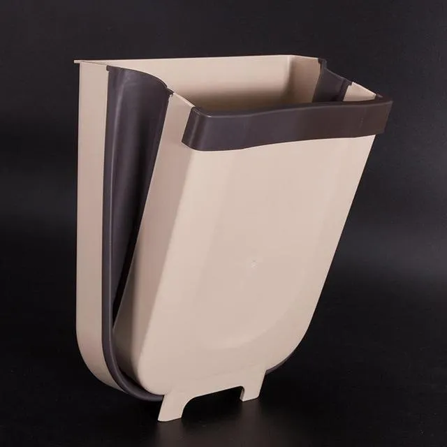 Kitchen Space-Saving Foldable Hanging Garbage Bin