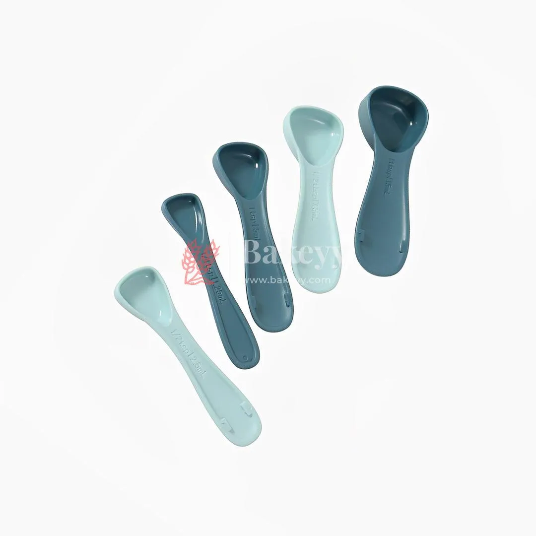 Minimalist Measuring Spoon Set Of 5 - Elegant and Functional Kitchen Tool