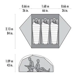 MSR Freelite 3 Tent
