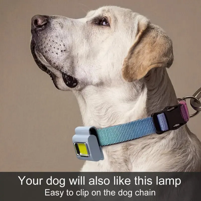 Multifunctional LED Portable Light With Magnetic Charging Light Clothes Clip Running Light Silicone Work Strong Light Headlamp