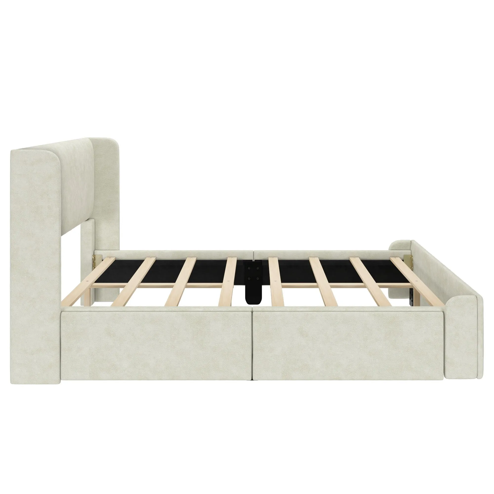 Nicholas Upholstered Full Bed With Storage