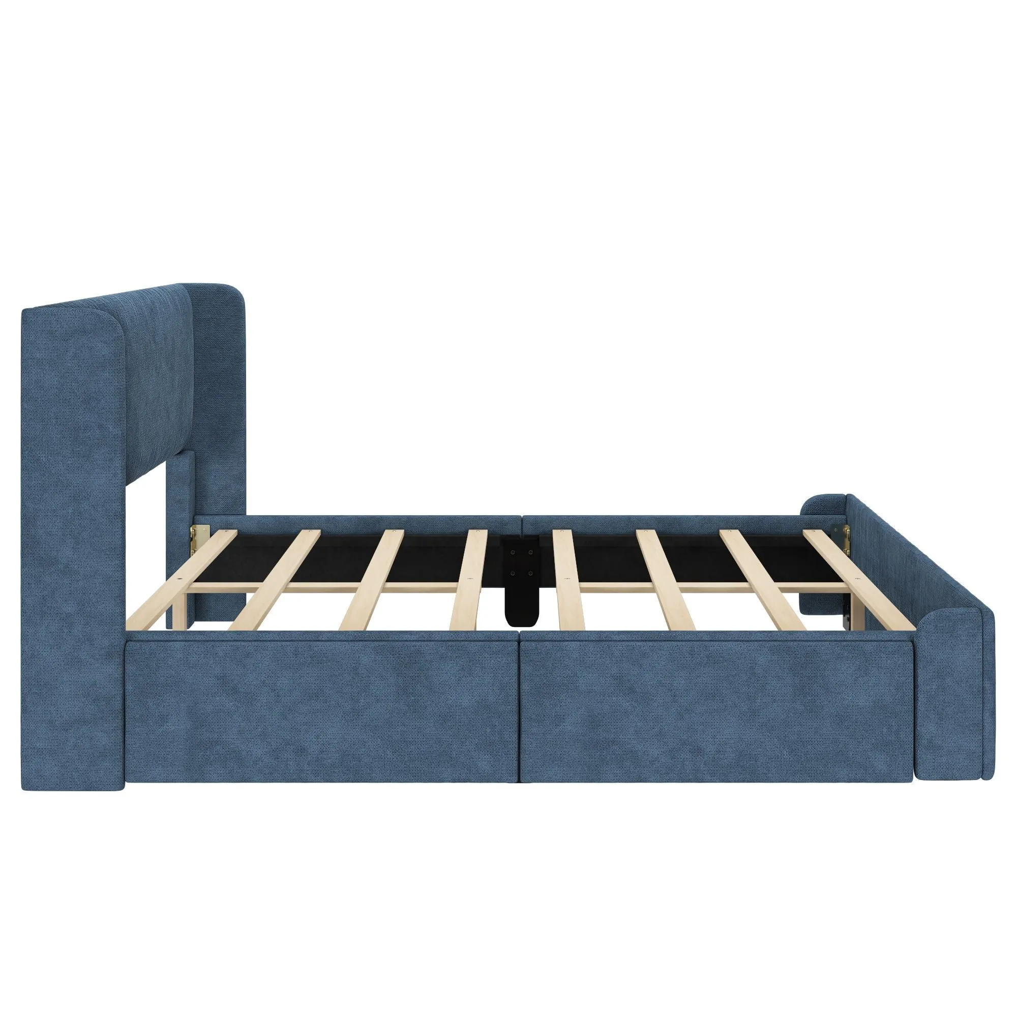 Nicholas Upholstered Full Bed With Storage