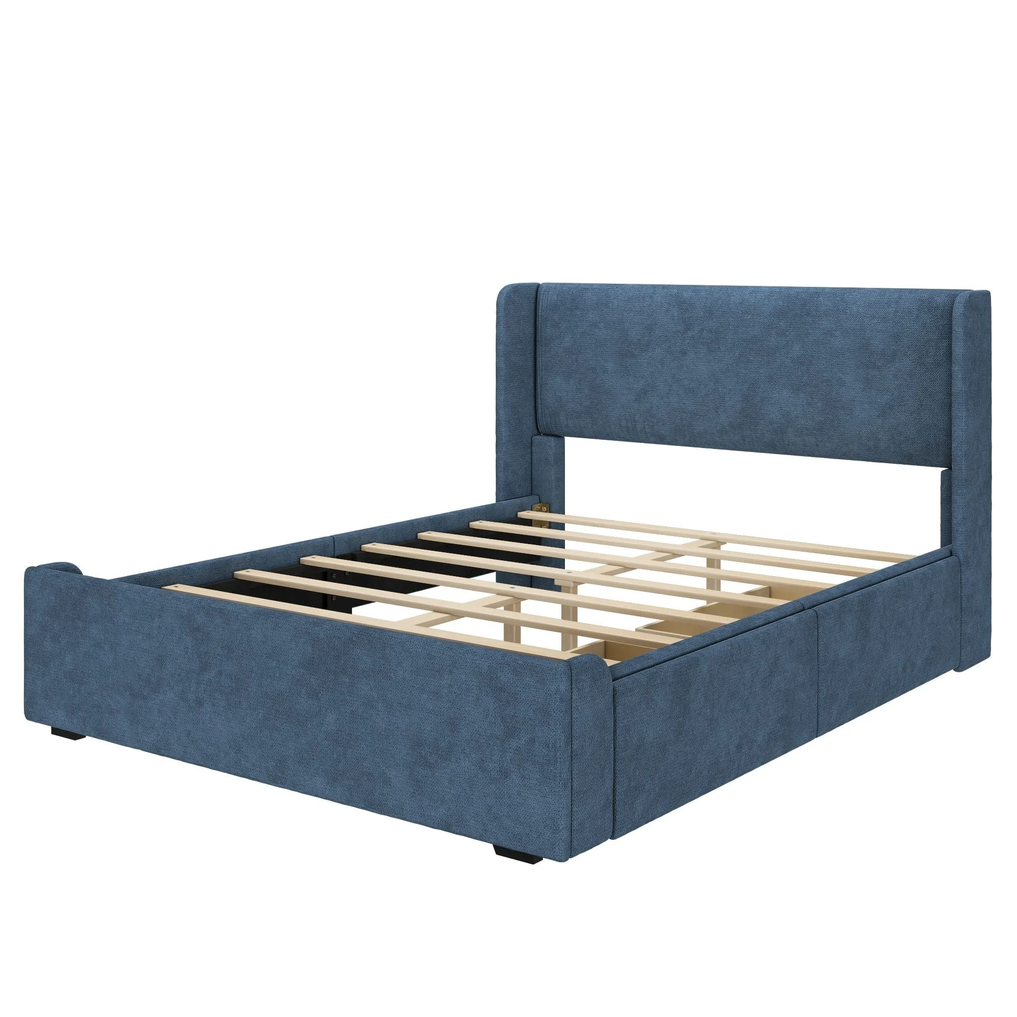 Nicholas Upholstered Full Bed With Storage