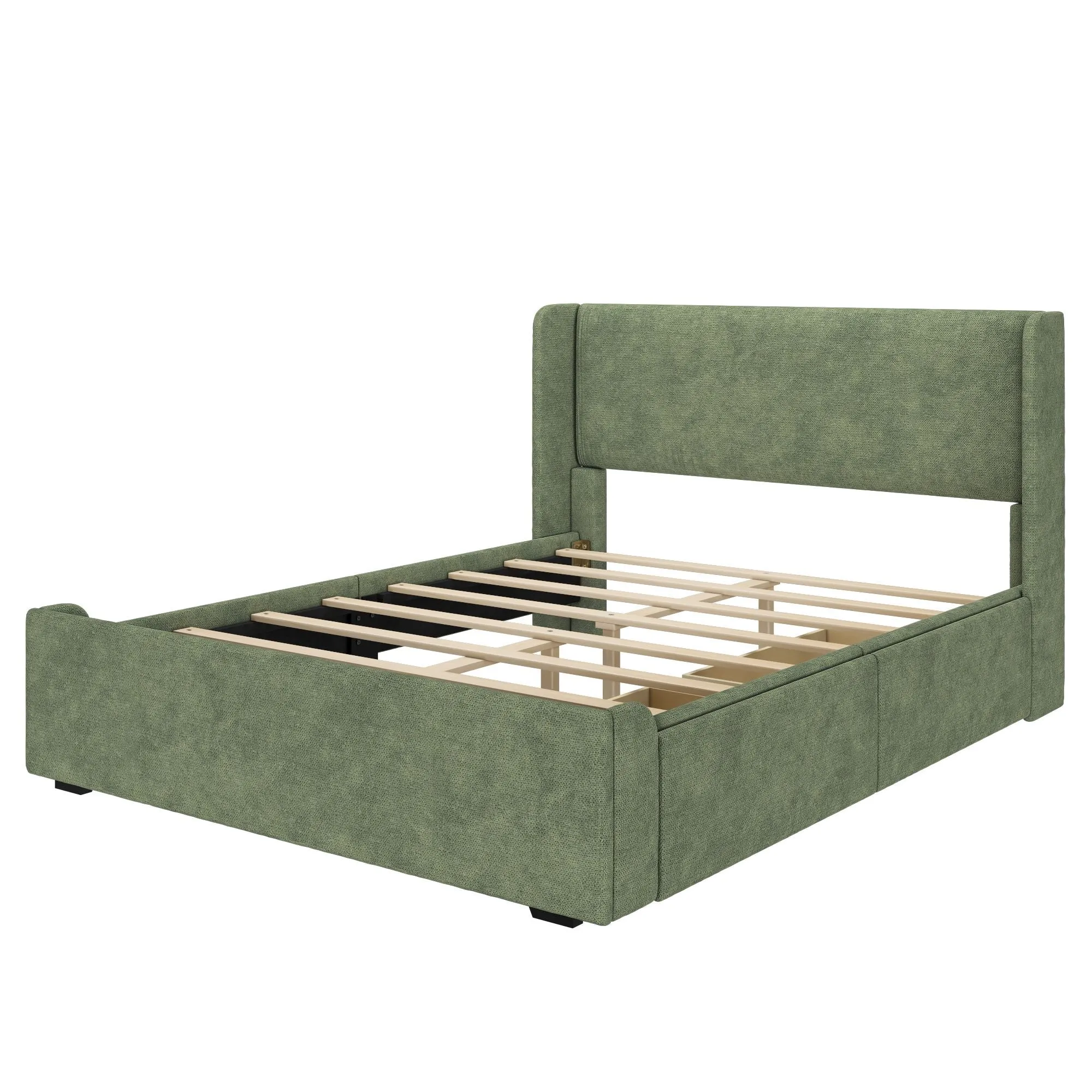 Nicholas Upholstered Full Bed With Storage