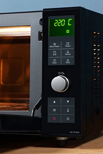 Panasonic NN-DF386BBPQ 3-in-1 Combination Microwave Oven, 1000 W, 23 Litre, Black (New)