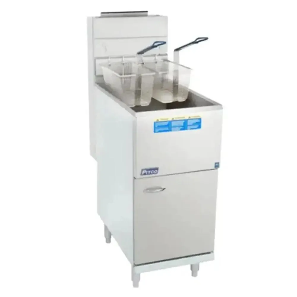 Pitco 35C S Gas Range Fryer With Undercabinet 16.5 x 14.6 x 33.6 cm