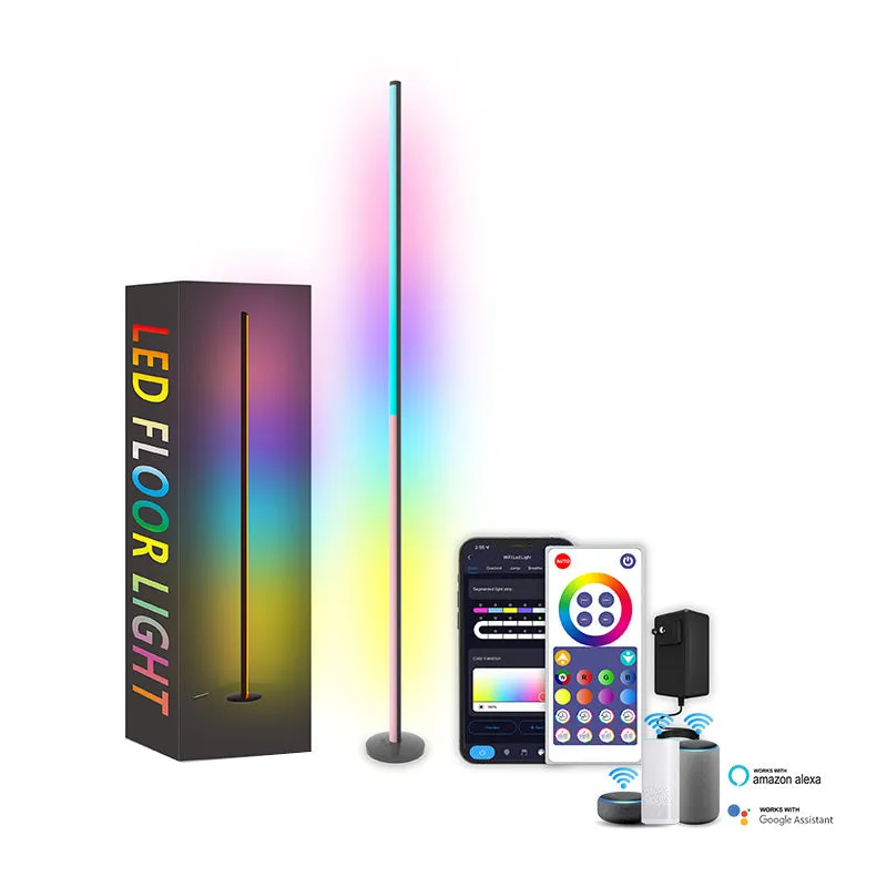 RGBIC Corner Floor Lamp