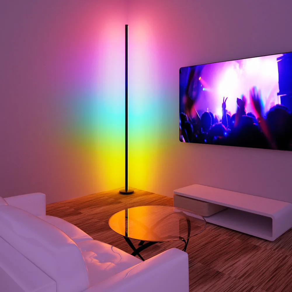 RGBIC Corner Floor Lamp