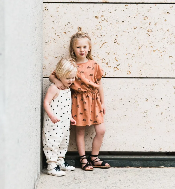 Rylee   Cru Tents Kaftan Dress / Rosewood