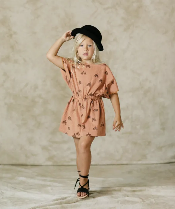 Rylee   Cru Tents Kaftan Dress / Rosewood