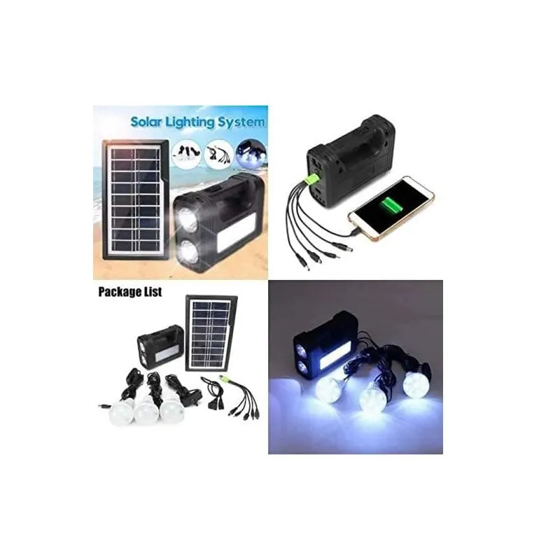 Solar Lighting System Set B64-Gd