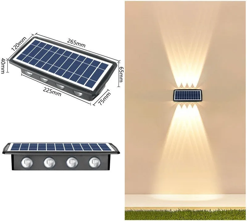 Solar Waterproof Outdoor Wall Lights