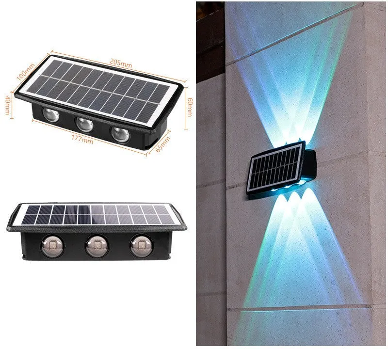 Solar Waterproof Outdoor Wall Lights