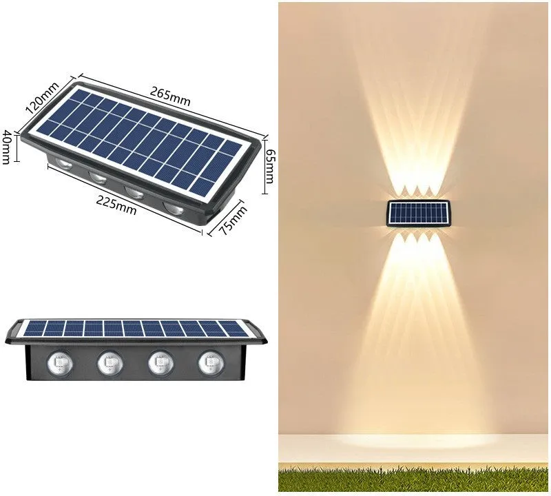 Solar Waterproof Outdoor Wall Lights