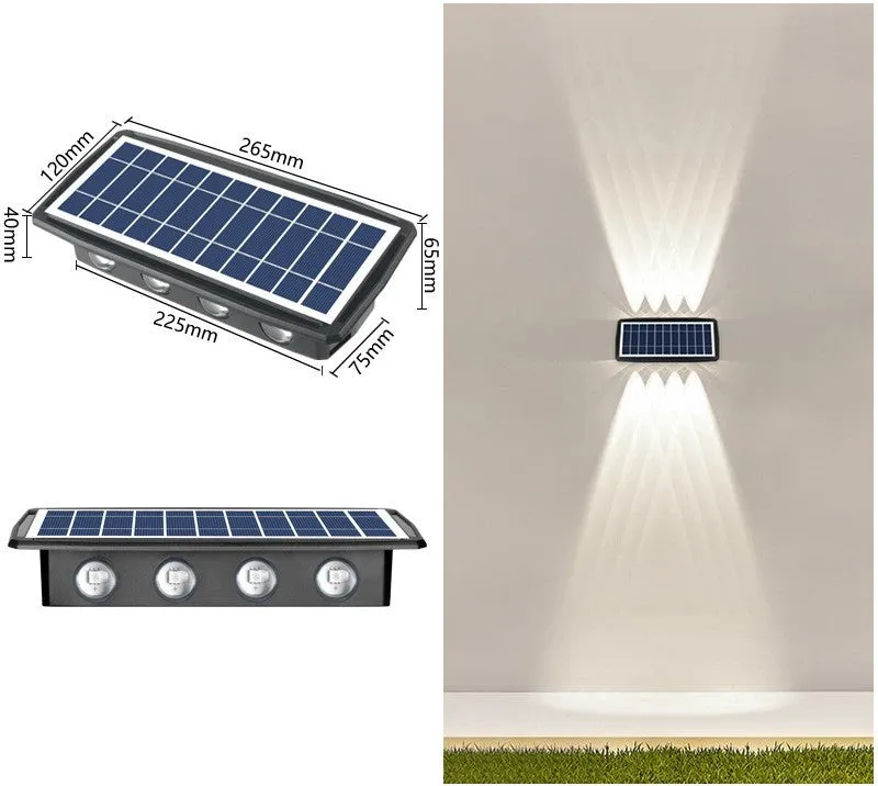Solar Waterproof Outdoor Wall Lights