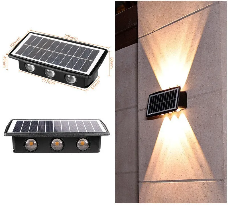 Solar Waterproof Outdoor Wall Lights