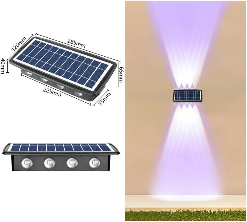 Solar Waterproof Outdoor Wall Lights