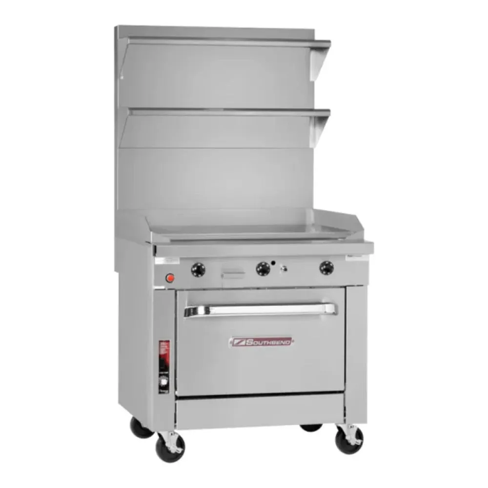 Southbend Platinum, P16N-G Gas, 16” Manual Griddle With Natural Gas 40000 Total Btu