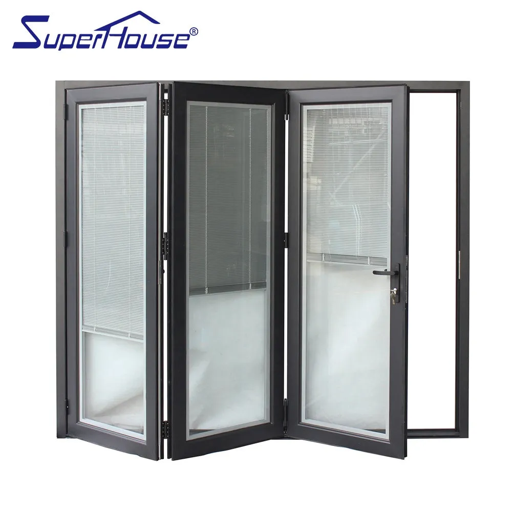 Superhouse North American standard thermal break aluminum folding doors and windows