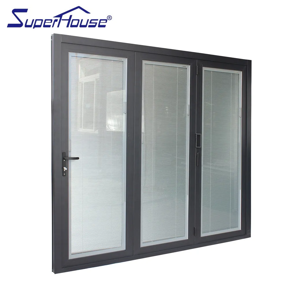 Superhouse North American standard thermal break aluminum folding doors and windows