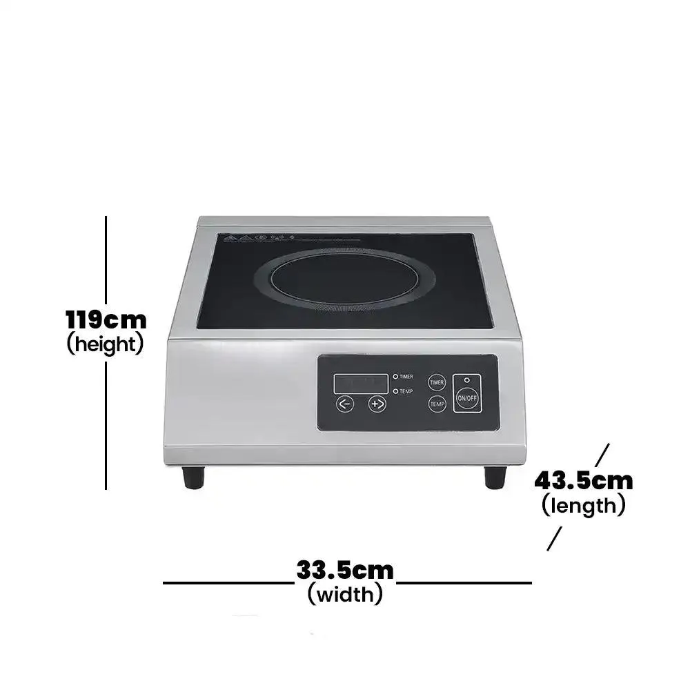 Svea Gastro IDS4 Induction Cooker Touchpad Pannel 3000 W, 33.5 x 43.5 x 11.9 cm