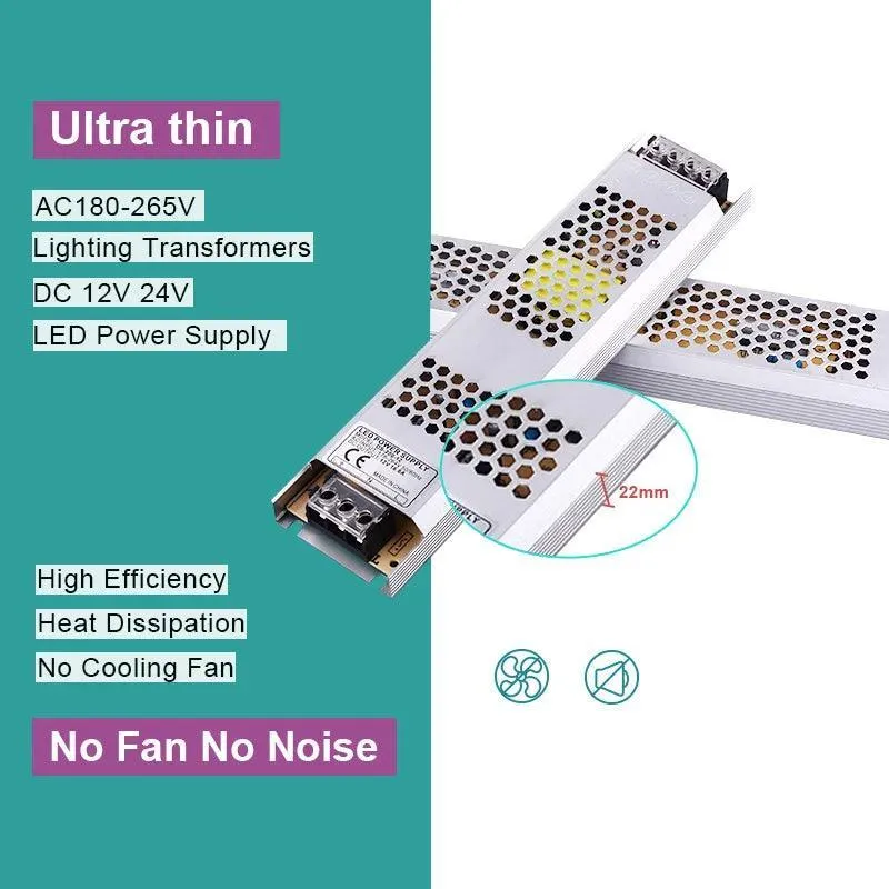 Ultra Thin LED Power Supply: Upgrade Your Lighting Setup with Silent Operation